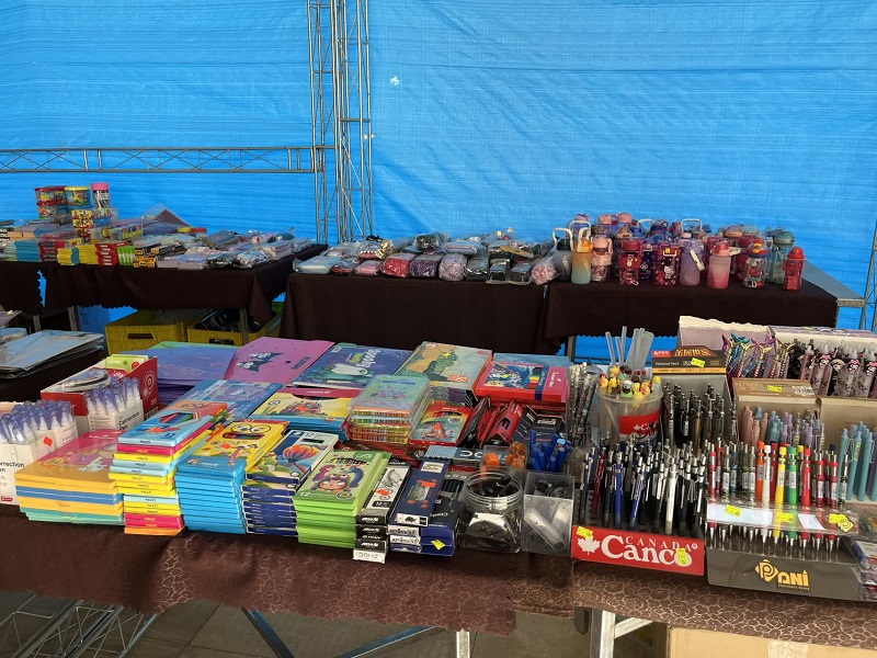 برگزاری نمایشگاه فروش ویژه لوازم تحریر در دانشکده کشاورزی 