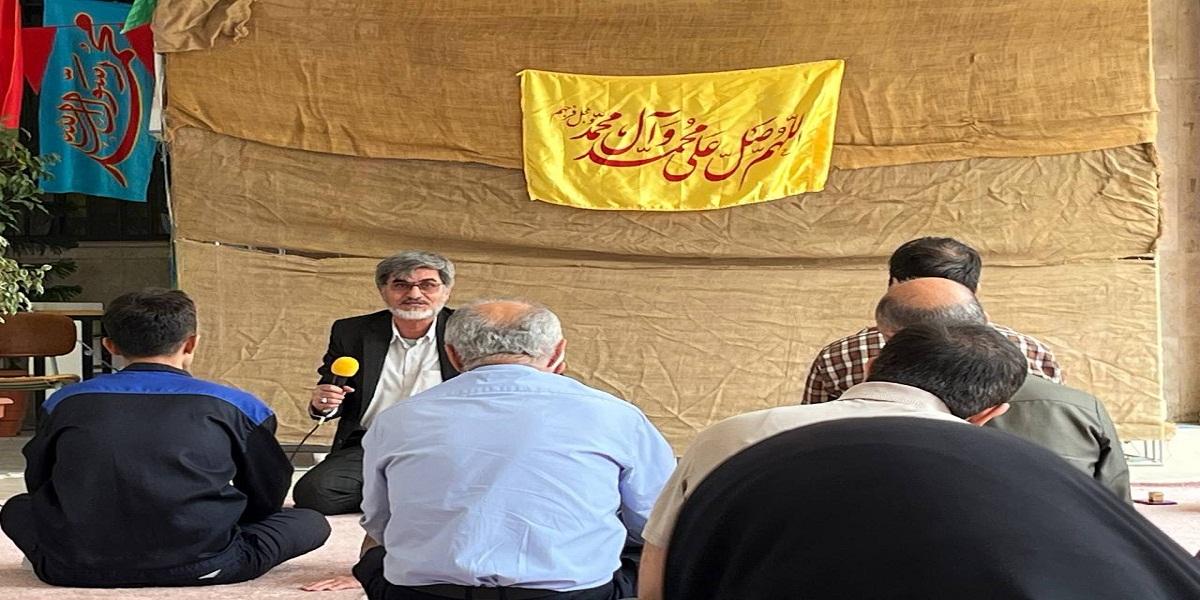 محکومیت جنایات ددمنشانه رژیم غاصب صهیونستی در تجمع دانشگاهیان پردیس کشاورزی 