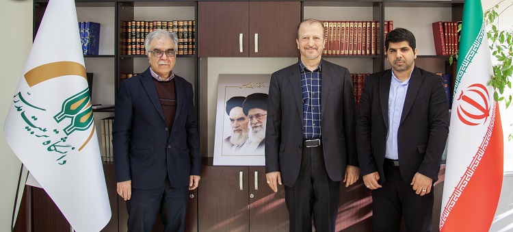 دیدار رئیس دانشگاه تربیت مدرس با رایزن علمی ایران در چین